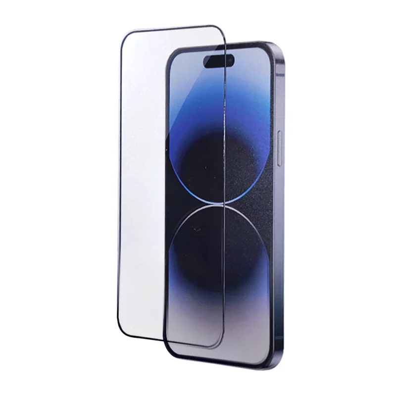 گلس محافظ صفحه شفاف آیفون 15 پرو مکس ایکس لول X-Level iPhone 15 Pro Max 2.5D Clear HD+ Full Glass