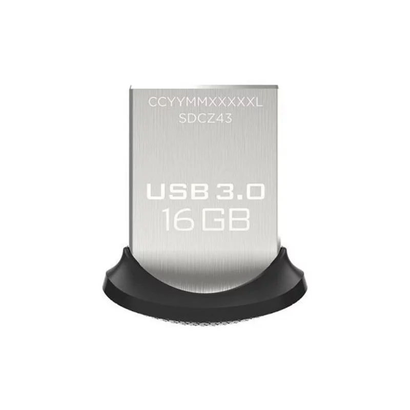 فلش مموری سن دیسک مدل Ultra Fit USB 3.0 CZ43 ظرفیت 16 گیگابایت