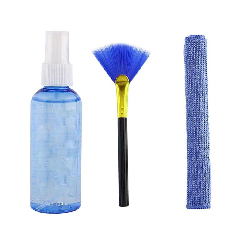 کیت تمیز کننده صفحه نمایش رویال مدل RC-1000 + دستمال و برس