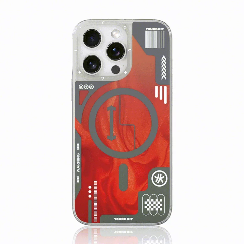 کاور مگ سیف یانگ کیت Galactic Orange Quicksand آیفون 16 پرومکس اپل iPhone 16 Pro Max