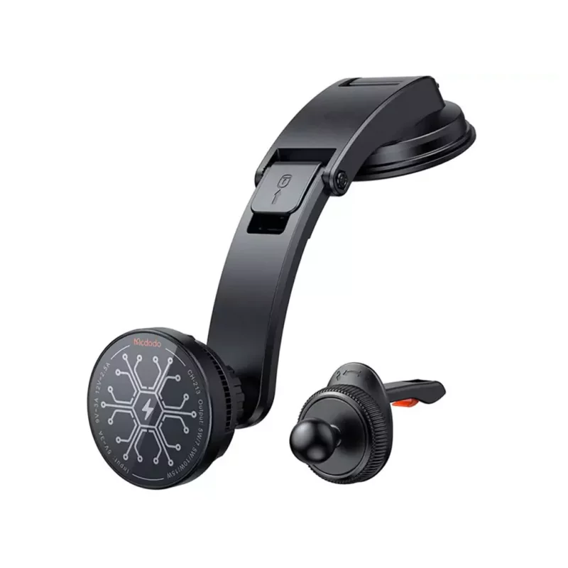 هولدر و شارژر مگ سیف فن دار خودرو مک دودو گارانتی متین مدل CH-2130