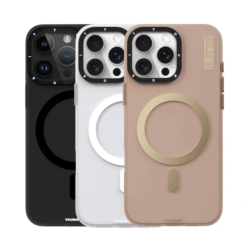 کاور مات مگ سیف آیفون 16 پرومکس یانگ کیت Youngkit Hidden Sand Matte Texture iPhone 16 Pro Max