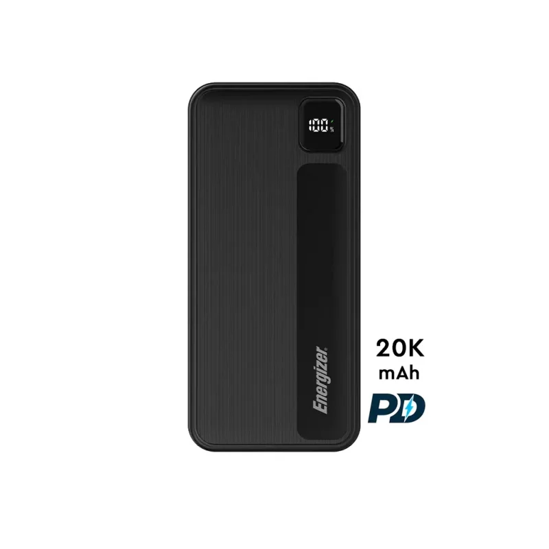 پاور بانک تایپ سی و USB-A سه خروجی 22.5 وات انرجایزر مدل UE20035PQ ظرفیت 20000 میلی آمپر