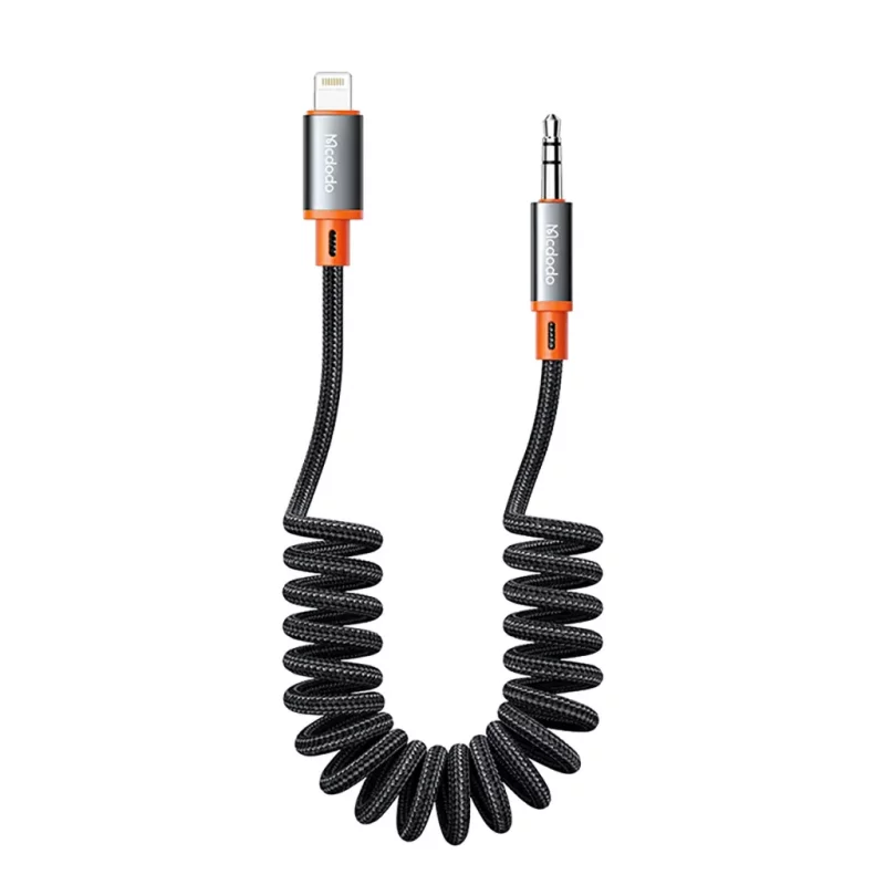 کابل تبدیل لایتنینگ به AUX مک دودو گارانتی متین CA-0890 طول 1.8 متر