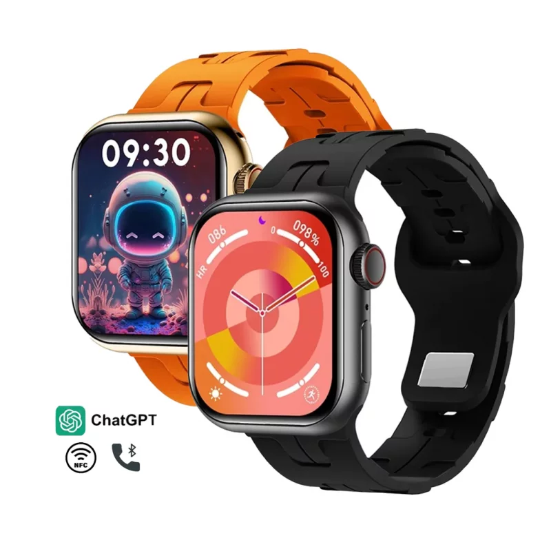 ساعت هوشمند (اسمارت واچ) HK9 Mini نسخهChatGPT طرح اپل واچ سری 9