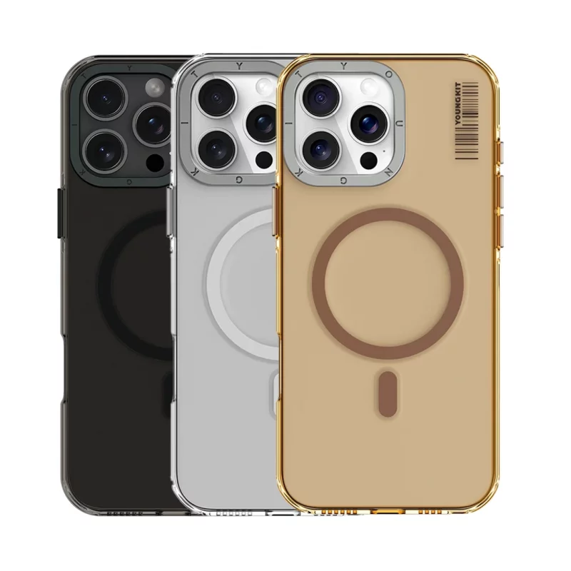 کاور مگ سیف شفاف آیفون 16 پرو یانگ کیت Youngkit Crystal Shield iPhone 16 Pro