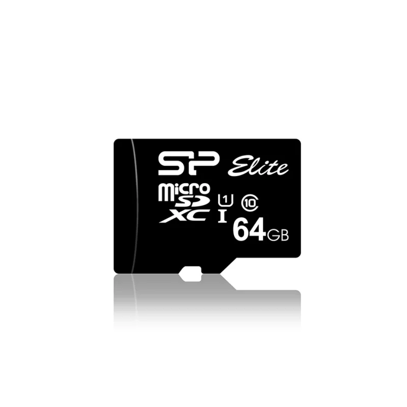 کارت حافظه‌ microSDXC سیلیکون پاور Elite Class 10 UHS-I U1 ظرفیت 64 گیگابایت