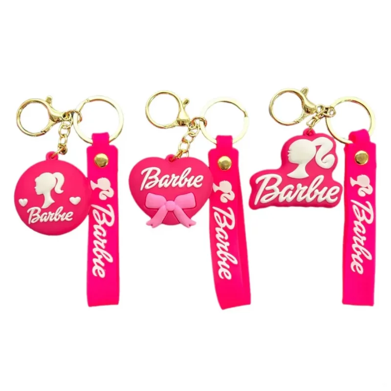 جاسوییچی جاکلیدی سلیکونی فانتزی مدل باربی