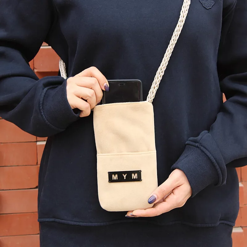 کیف دوشی زنانه موبایل دست دوز برند مایامو مدل MXS10