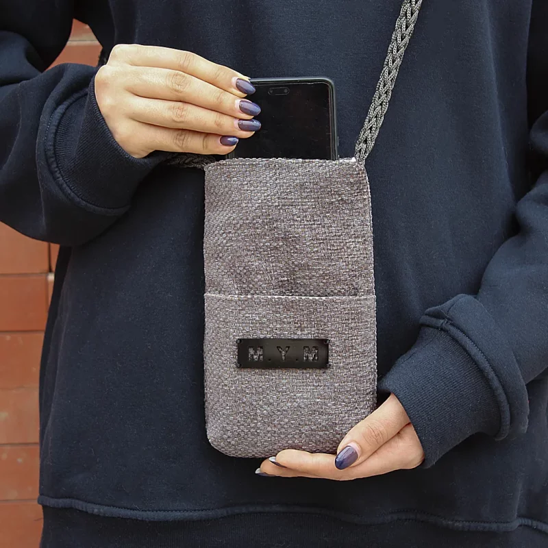 کیف دوشی زنانه موبایل دست دوز برند مایامو مدل MXS11