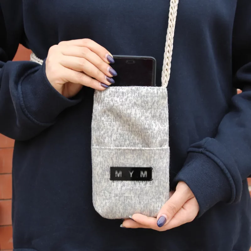 کیف دوشی زنانه موبایل دست دوز برند مایامو مدل MXS12