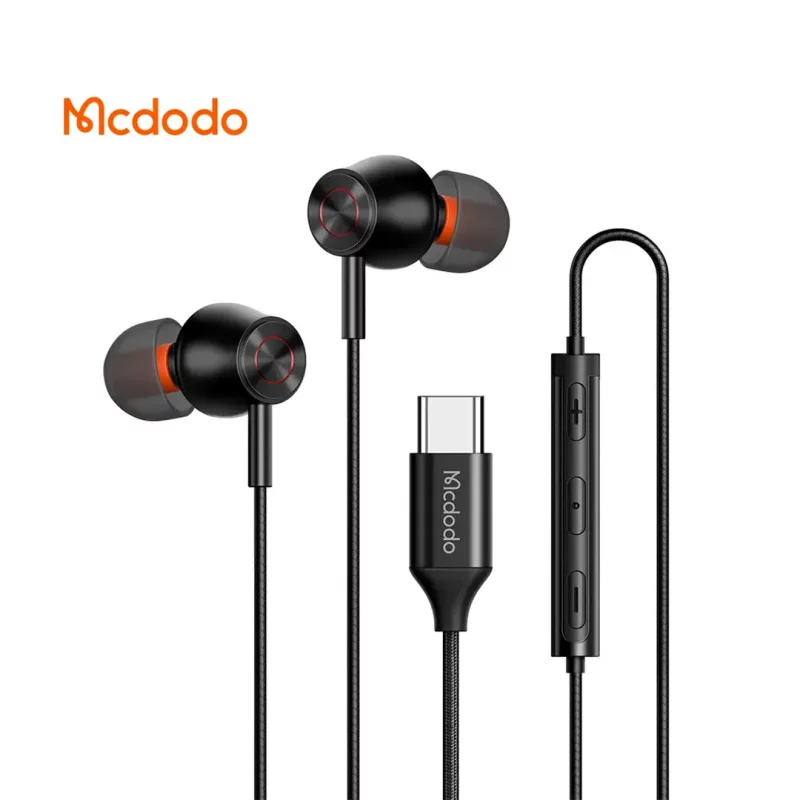 هندزفری با سیم تایپ سی مک دودو Mcdodo USB-C HP-349