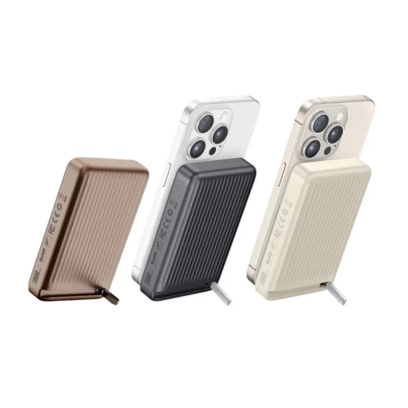 پاوربانک مگ سیف وایرلس 30 وات مک دودو ظرفیت 10000 میلی آمپر Mcdodo Qi2 MC-781