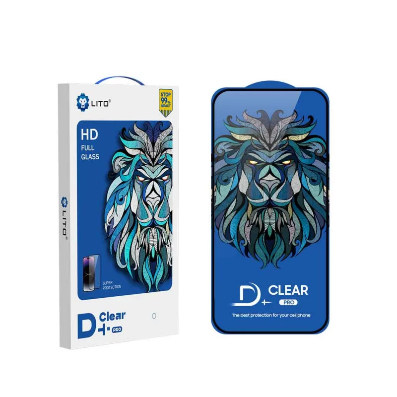 گلس آیفون 16 شفاف لیتو LITO D+ Pro Clear iPhone 16
