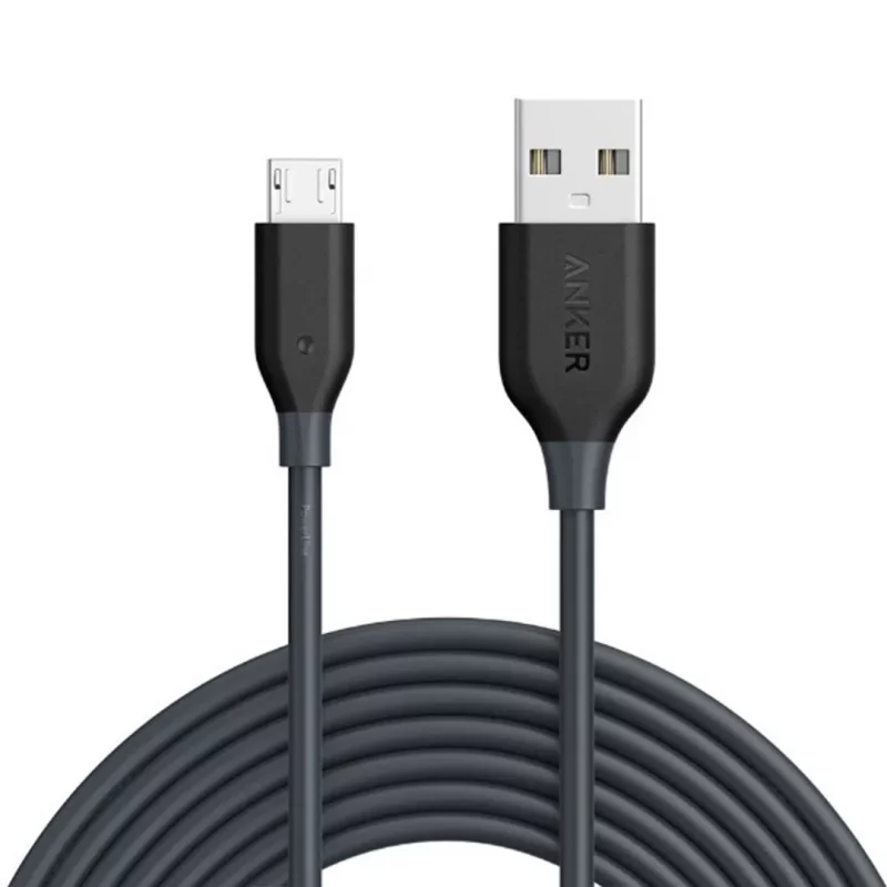 کابل میکرو انکر مدل Anker PowerLine Micro USB A8134 طول 3 متر