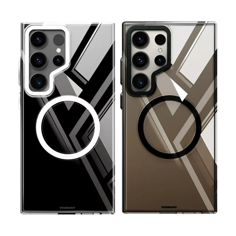 قاب اس 24 اولترا ( کاور ) مگ سیف یانگ کیت Youngkit Crystal Clear S24 Ultra