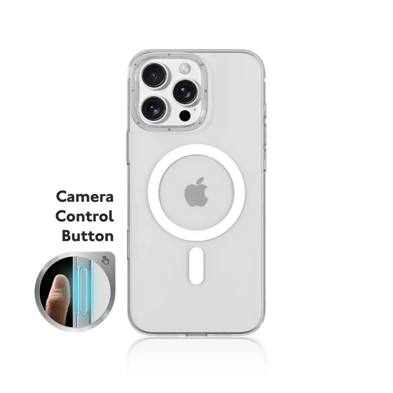 قاب آیفون 16 پرو مکس ( کاور ) مگ سیف شفاف یانگ کیت ICE Crystal Clear iPhone 16 Pro Max