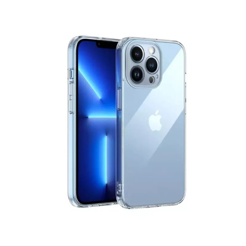 قاب آیفون 13 پرو شفاف پشت طلق محافظ لنز دار iPhone 13 Pro