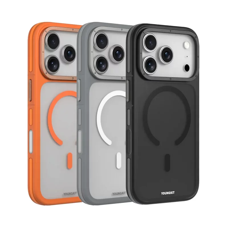 قاب آیفون 17 پرو مگ سیف مات یانگ کیت Youngkit Rock Sand iPhone 17 Pro