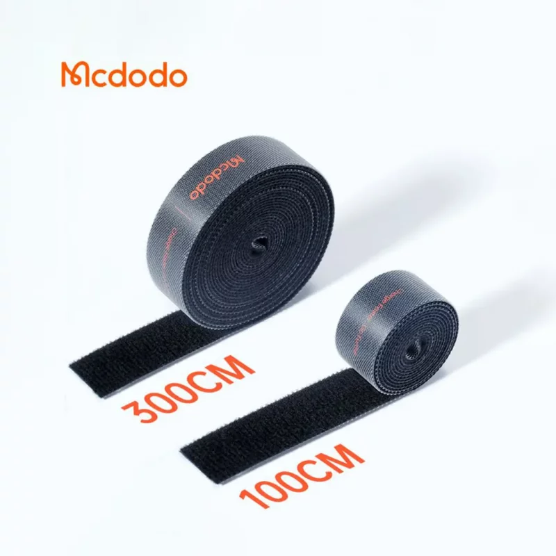 جمع کننده کابل و نظم دهنده سیم چسبی مک دودو مدل VS-096 طول 1 و 3 متری