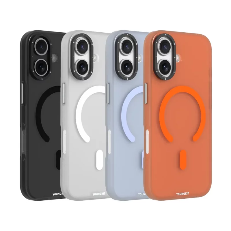 قاب آیفون 17 نرمال مگ سیف یانگ کیت Youngkit Hidden Sand iPhone 17