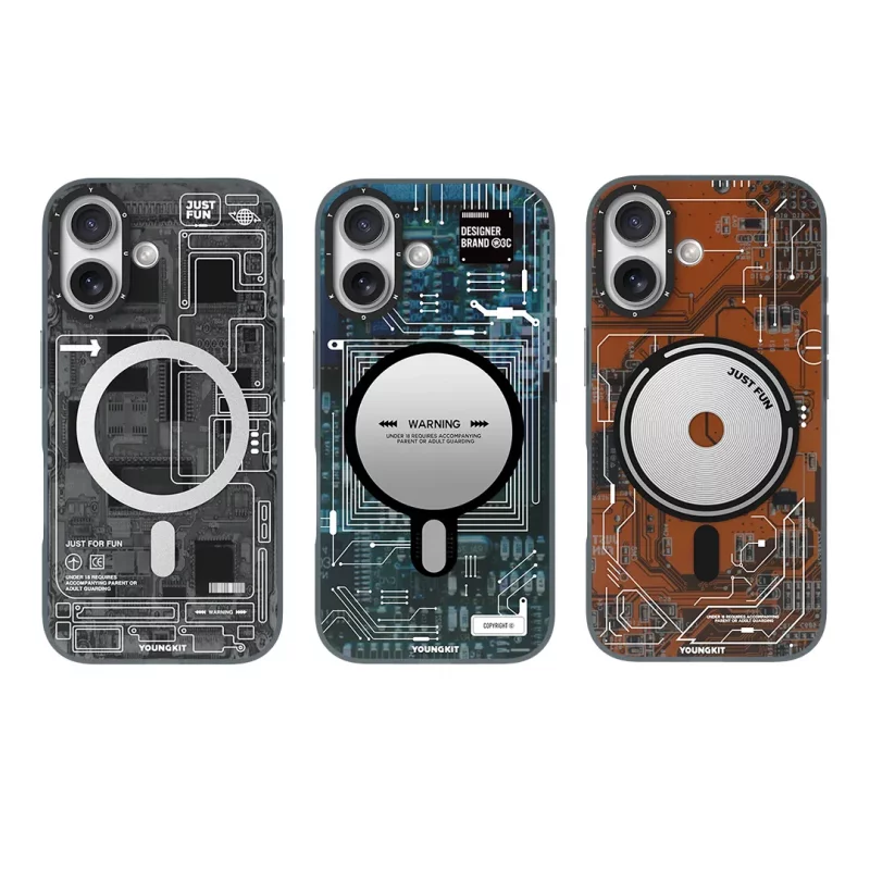 قاب آیفون 17 نرمال مگ سیف تکنولوژی یانگ کیت Youngkit Technology iPhone 17