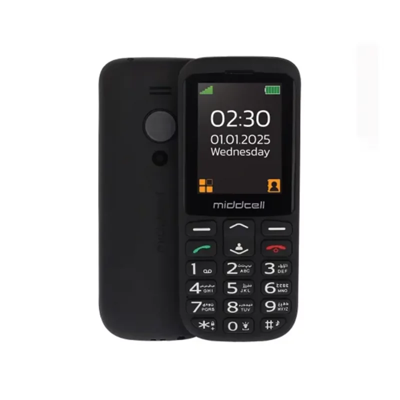 گوشی موبایل ساده میدسل مدل Middcell M230 دو سیم کارت - رجیستر شده