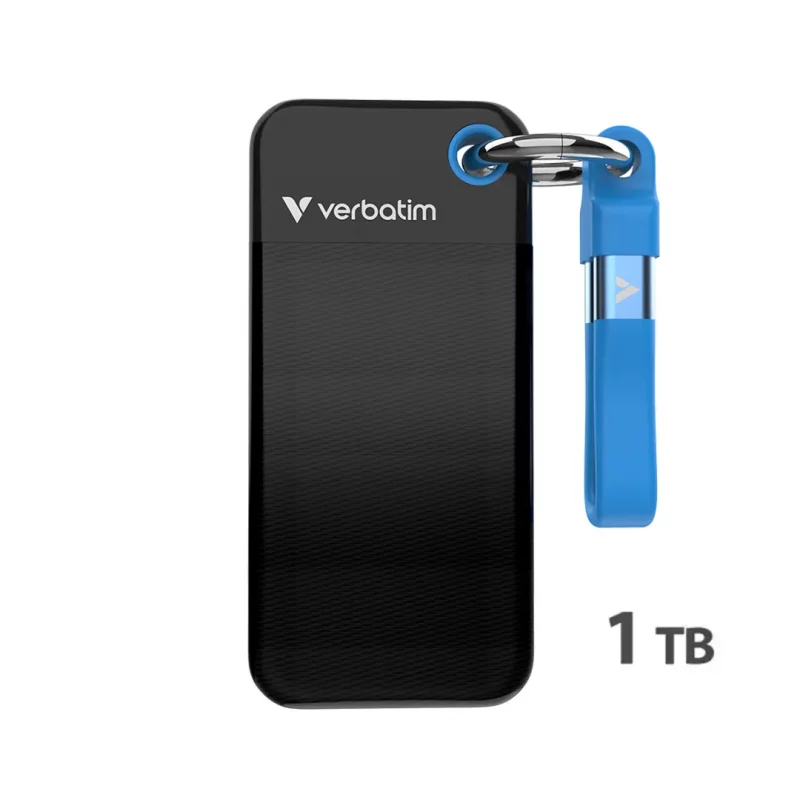 هارد اکسترنال 1 ترابایت اس اس دی ورباتیم Verbatim Pocket SSD 1TB