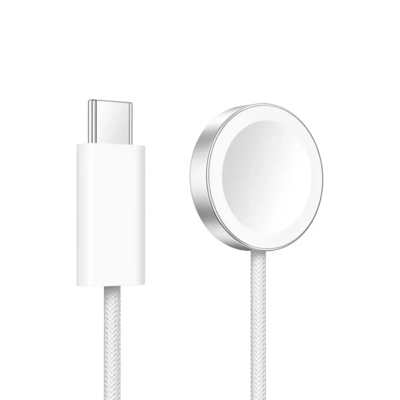 کابل شارژ اپل واچ اصلی 5 وات اپل طول 1متر (اورجینال) Magnetic to USB-C