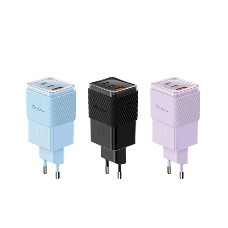 شارژر 70 وات سوپر فست شارژ 3 خروجی مک دودو Mcdodo 70W Gan5 mini CH-150 NEW