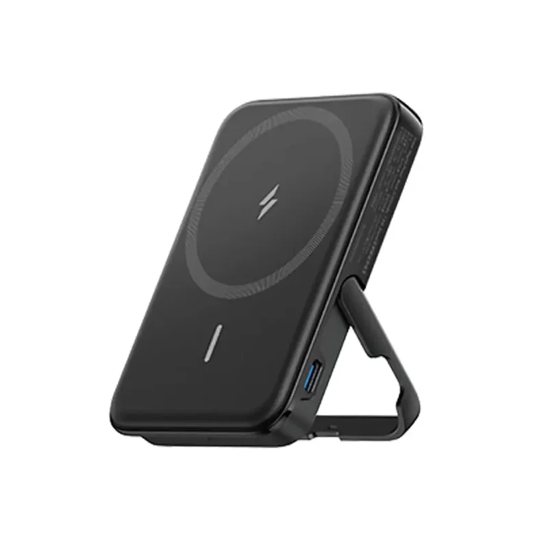 پاوربانک انکر وایرلس مگ سیف با استند مدل Anker 322 MagGo A1618 ظرفیت 5000 میلی آمپر