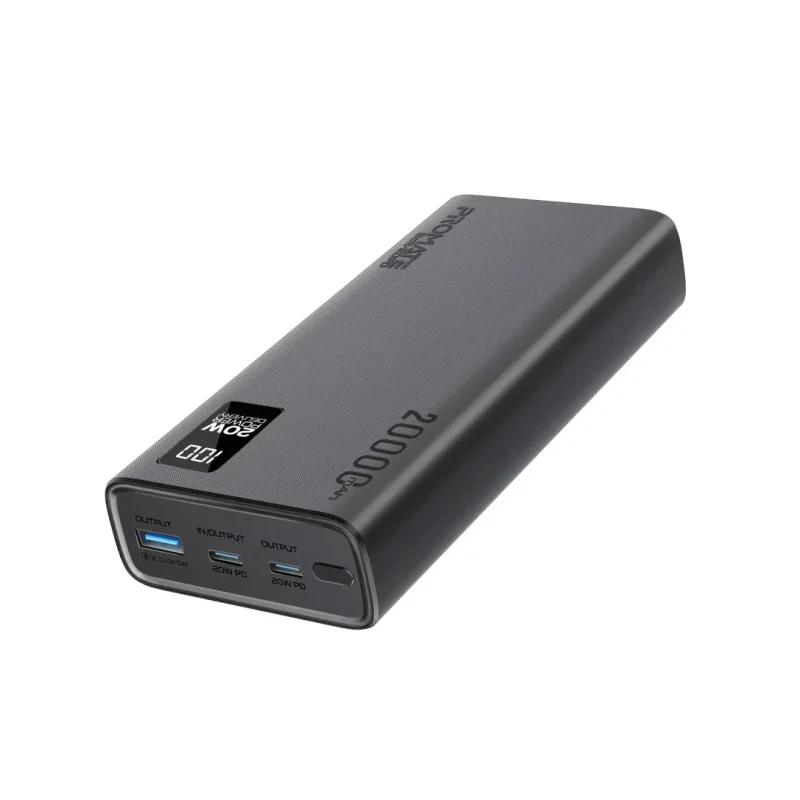 پاوربانک پرومیت 20000 میلی آمپر ساعت 22.5 وات مدل Promate BOLT-20PD USB-C پاوا