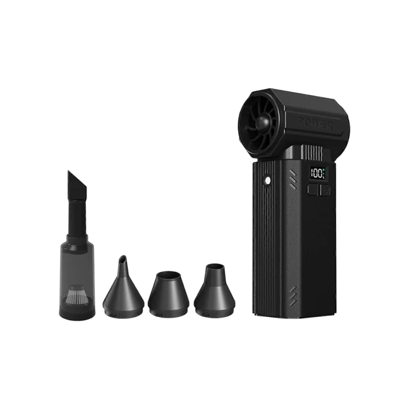 جت فن شارژی دمنده و مکنده با کیت جارو برقی Turbine Fan SY-40 اصلی