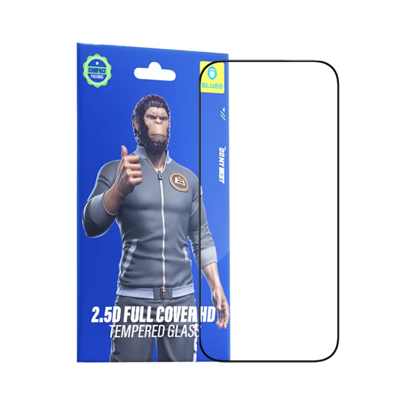 گلس آیفون 17 ایر شفاف بلوئو BLUEO 2.5D Basic HD iPhone 17 Air