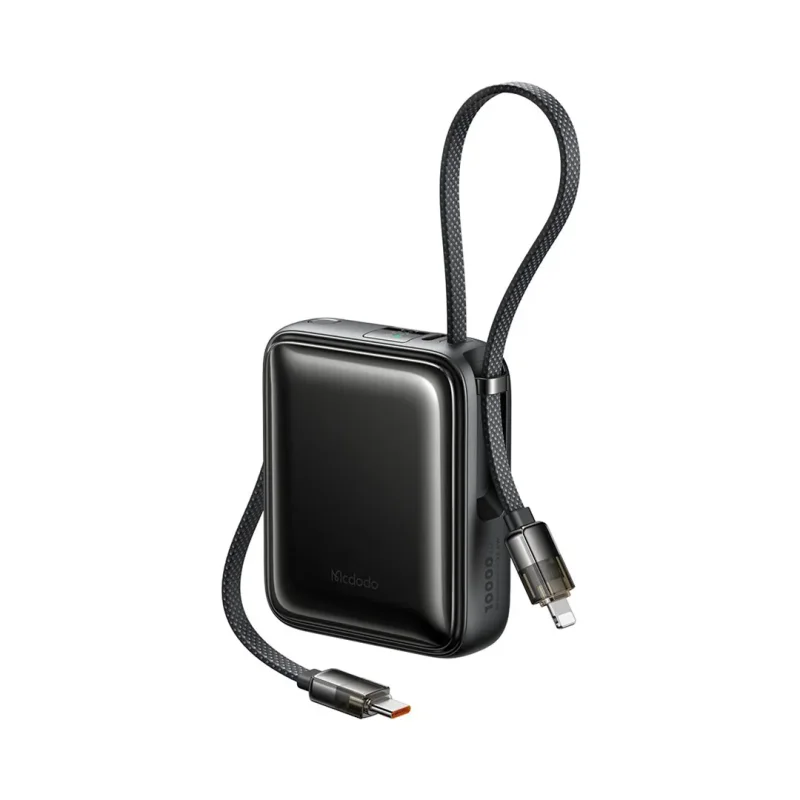 پاوربانک مک دودو با کابل تایپ سی و لایتنینگ 22.5 وات مدل FreeKit MC-255 ظرفیت 10000 میلی آمپر