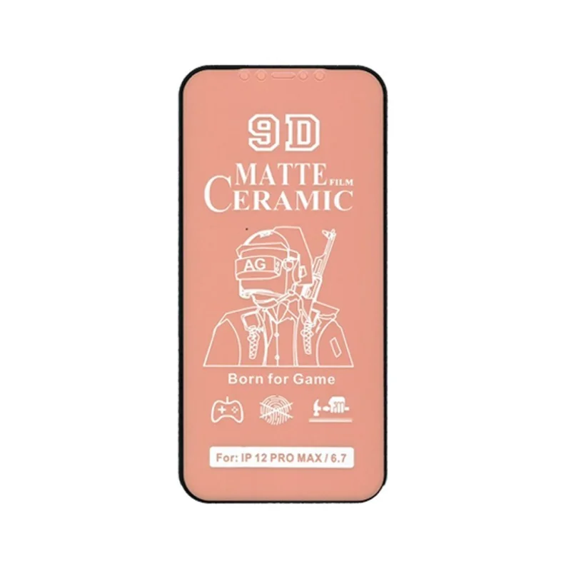 محافظ صفحه نمایش سرامیکی مات آیفون 12 پرو مکس مدل Ceramic Matte iPhone 12 Pro Max