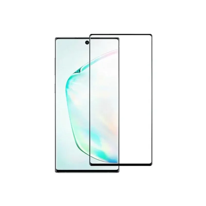 محافظ صفحه نمایش گلس نوت 10 سامسونگ تمام چسب مدل Full Glass Note 10