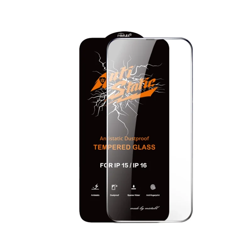 محافظ صفحه نمایش گلس آیفون 16 و آیفون 15 میتوبل Anti-Static iPhone 15/16