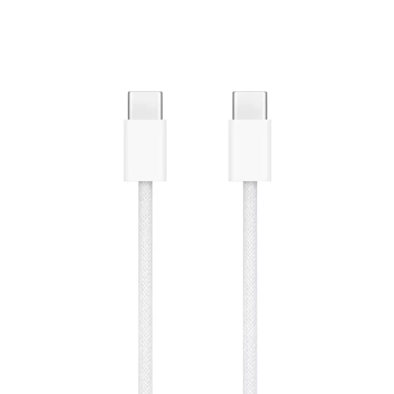 کابل شارژ آیفون تایپ سی کنفی 60 وات اپل طول 1 متر USB-C اصل بدون جعبه