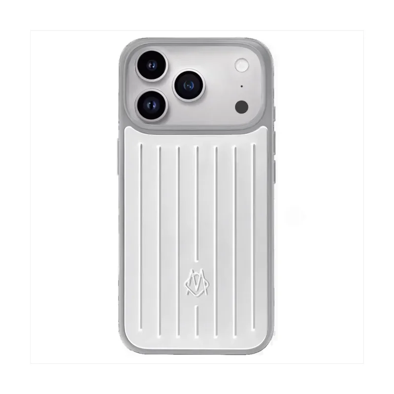 قاب آیفون 17 پرو مکس طرح ریمووا با پکیج و بالاترین کیفیت مدل RIMOWA iPhone 17 Pro Max