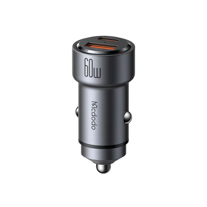 شارژر فندکی فست شارژ 60 وات 2 پورت مک دودو مدل NeoEco 60W CC-8210