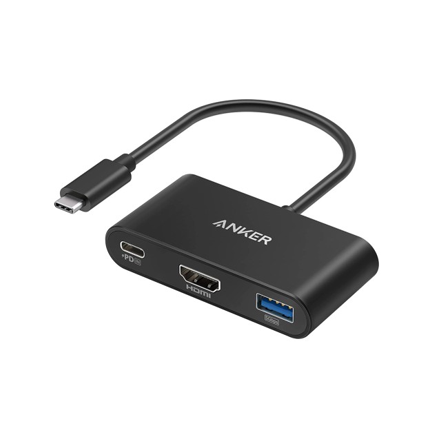 هاب 3 پورت انکر مدل  Anker PowerExpand 3 in 1 Multi-Function HUB