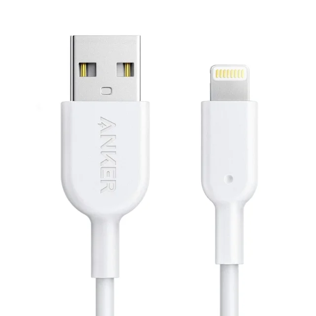 کابل USB به لایتنینگ انکر مدل PowerLine II A8432 طول 0.9 متر