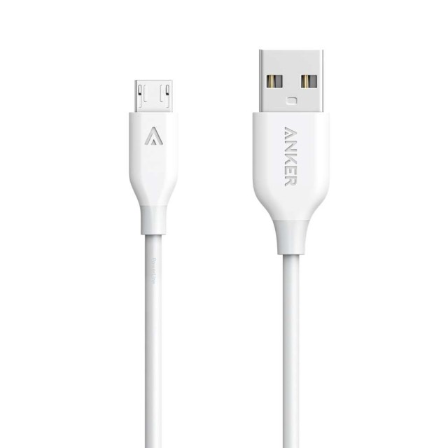 کابل میکرو انکر مدل Anker PowerLine Micro USB A8132 طول 0.9 متر