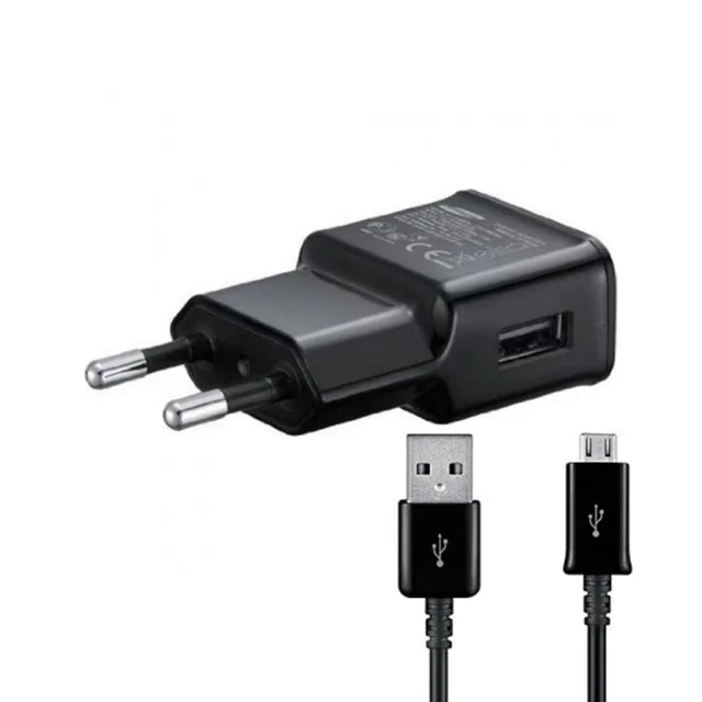 شارژر 10 وات یو اس بی اصلی سامسونگ مدل Samsung ETA-U90EBE 2A با کابل MicroUSB