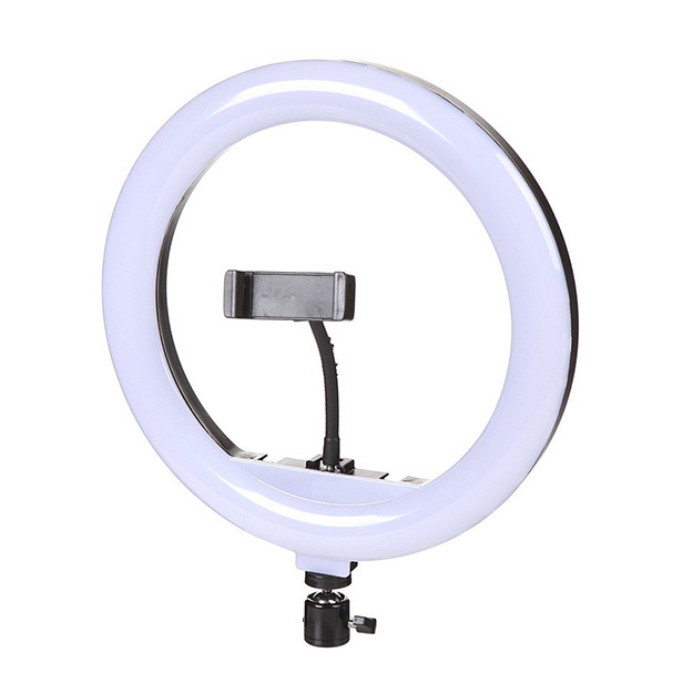 رینگ لایت عکاسی 10 وات جی‌ماری مدل Jmary FM-536A سایز 10 اینچ به همراه پایه