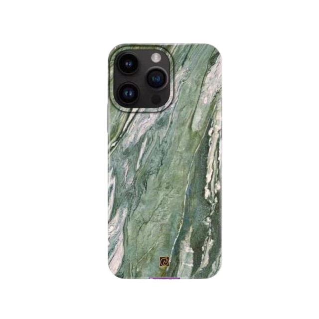 کاور ماربل سبز گنیس مدل Geniss Marble Mix مناسب آیفون 13 و 14 اپل iPhone 13/14