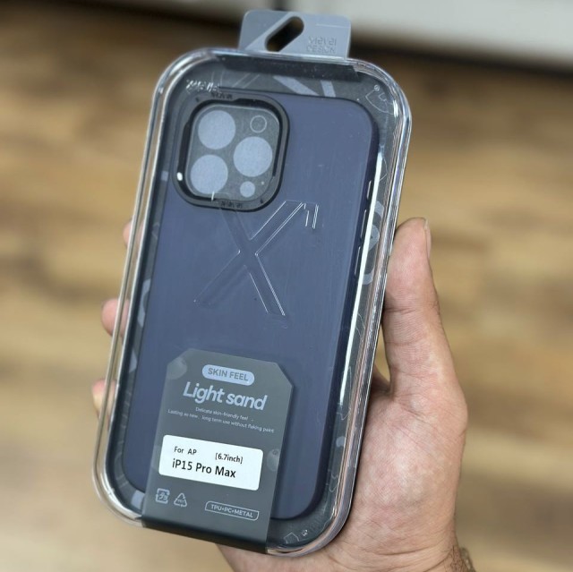 کاور ایکس‌لول مدل Light Sand مناسب آیفون 15 پرومکس اپل iPhone 15 Pro Max