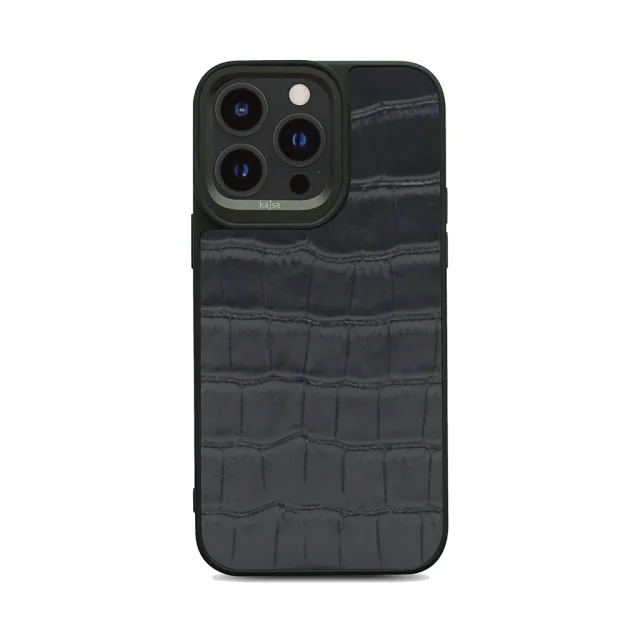 کاور چرمی طرح کجسا مدل Croco Pattern مناسب آیفون 15 پرومکس اپل iPhone 15 Pro Max