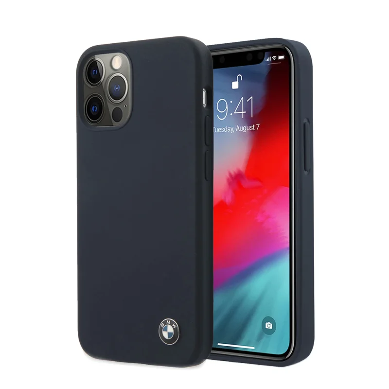کاور اورجینال بی ام و مدل BMW Silicone مناسب آیفون 12 و 12 پرو اپل iPhone 12/12 Pro